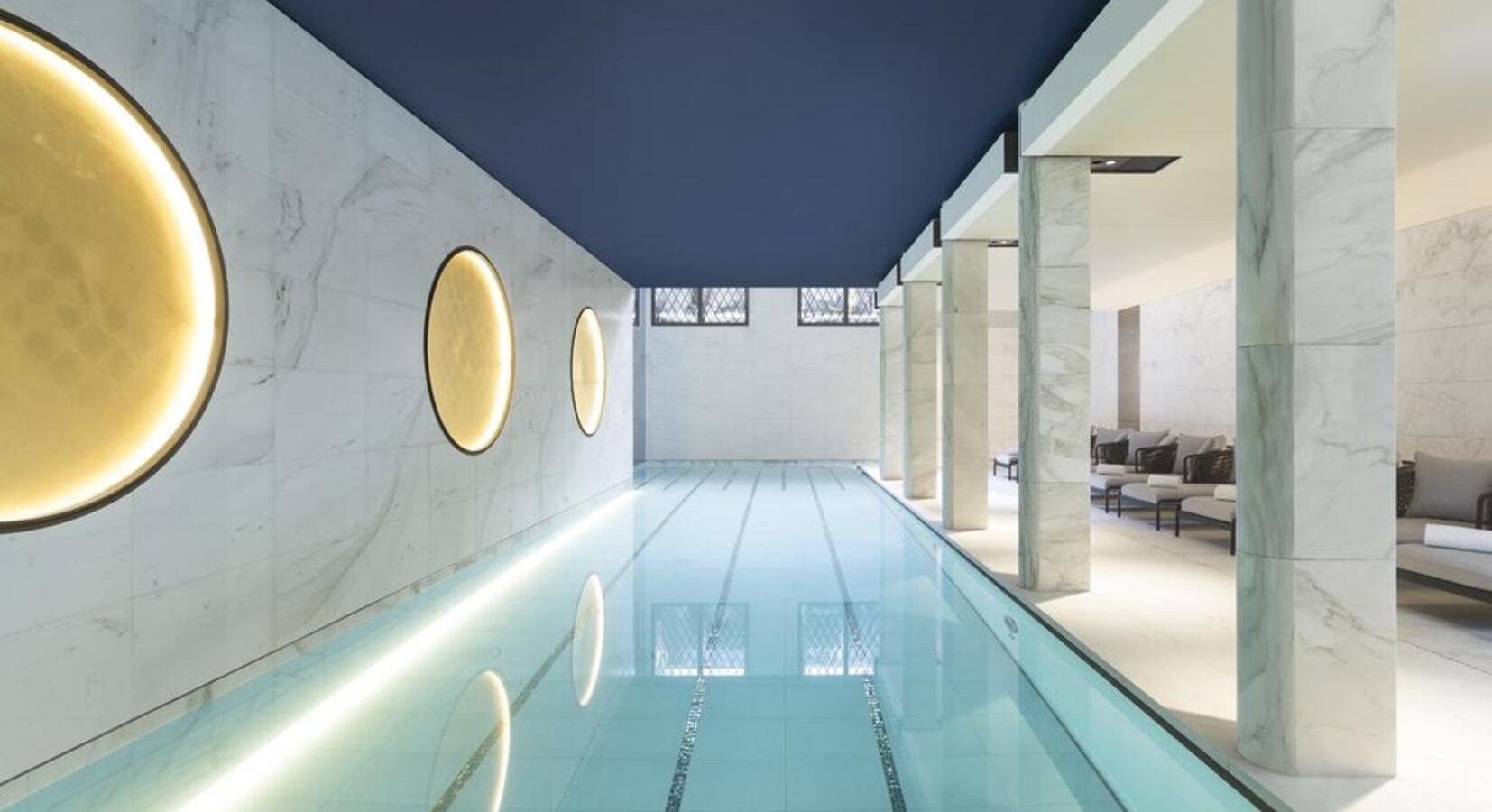 Heated indoor pool