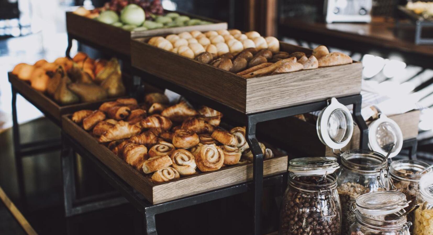 Breakfast spread