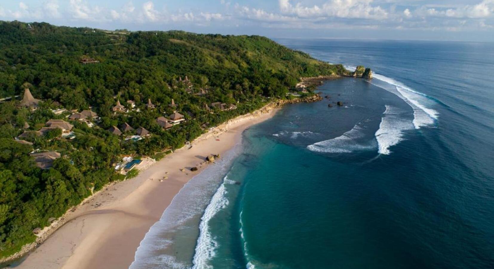 Aerial View of the Resort