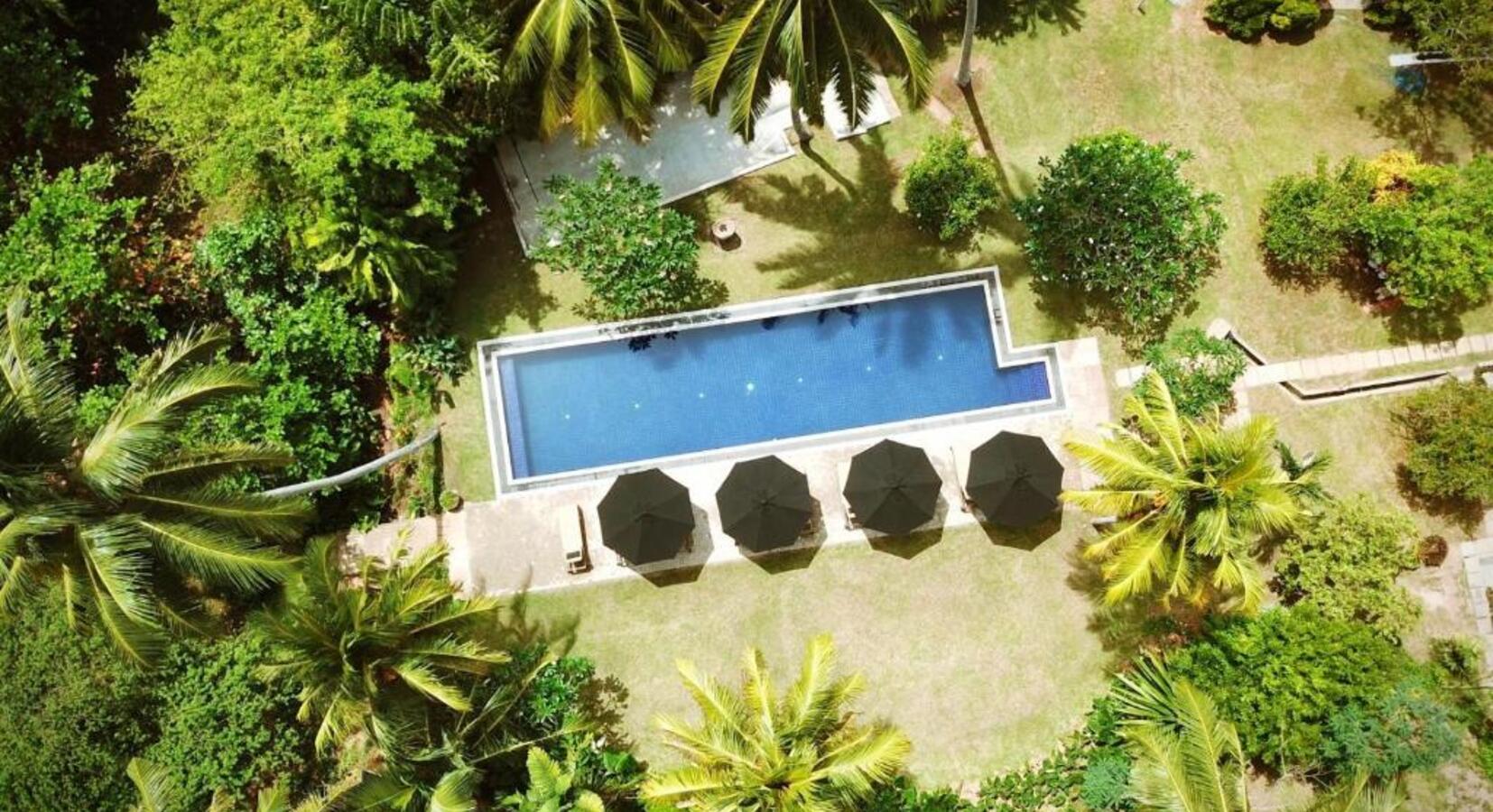 Aerial View of Pool 