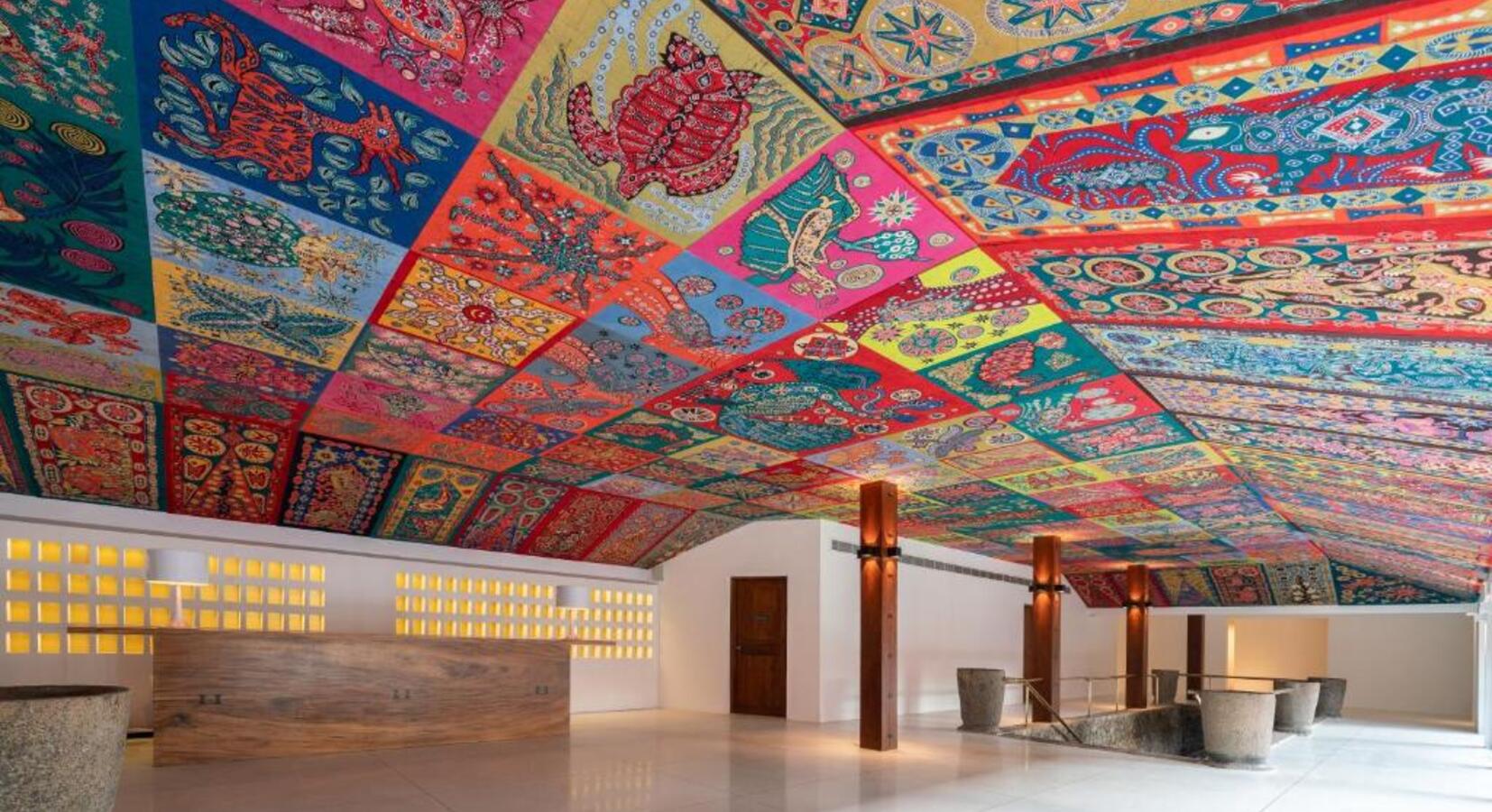 Beautiful Batik Ceiling