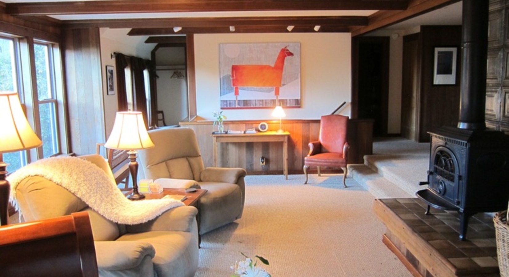 Barn Loft Sitting Area