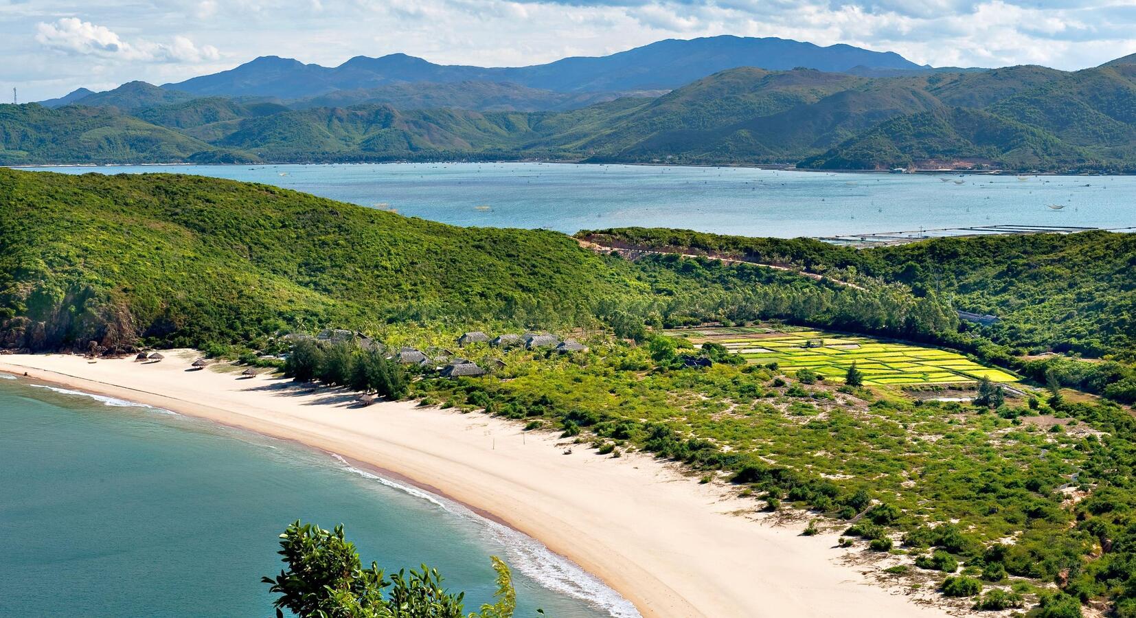 Aerial View of Beach 