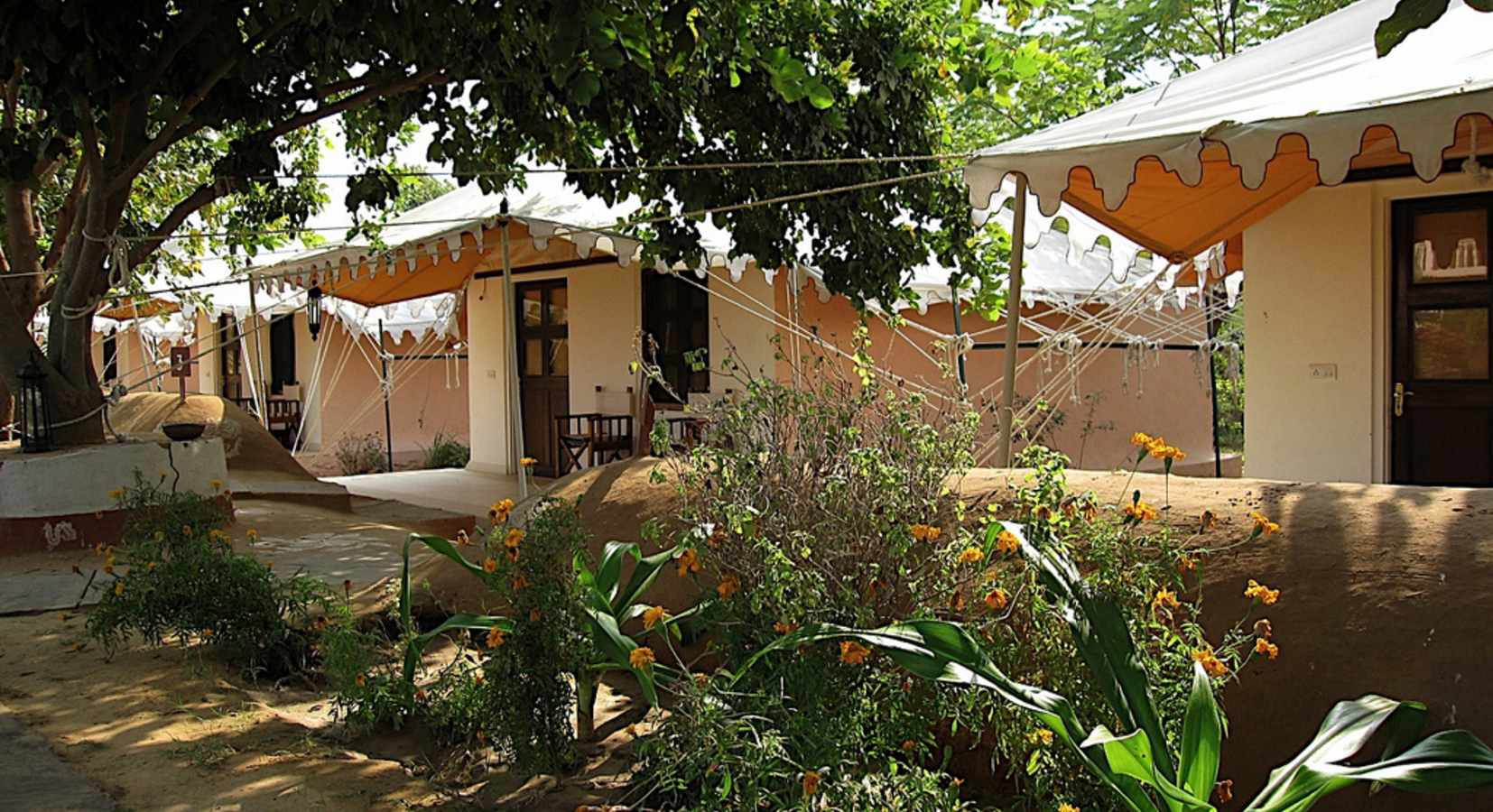 Tented bungalows