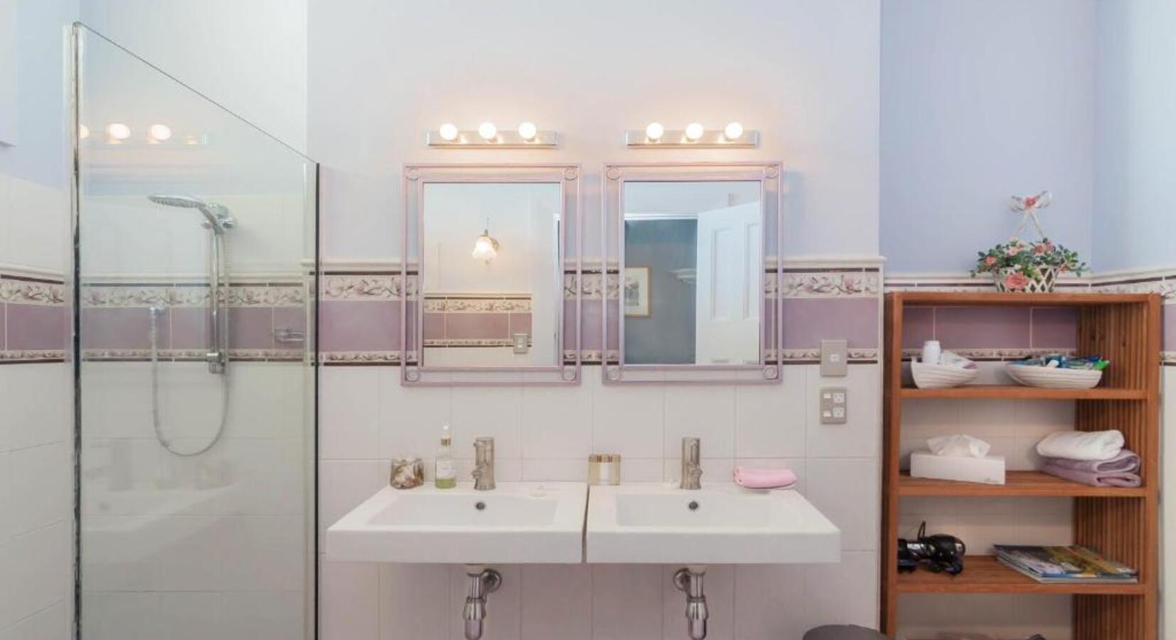 Bathroom with Twin Sinks