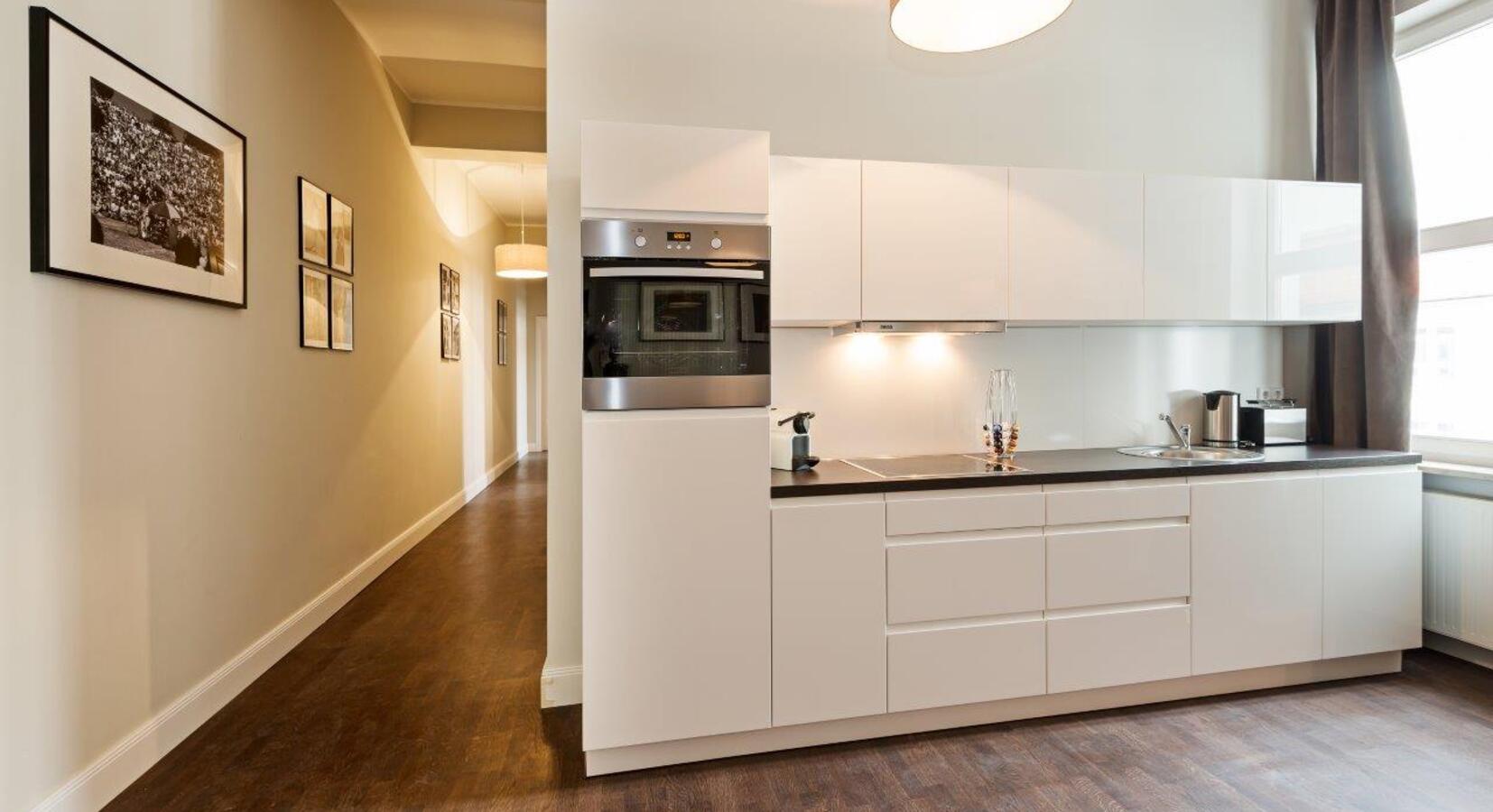 Apartment kitchen area