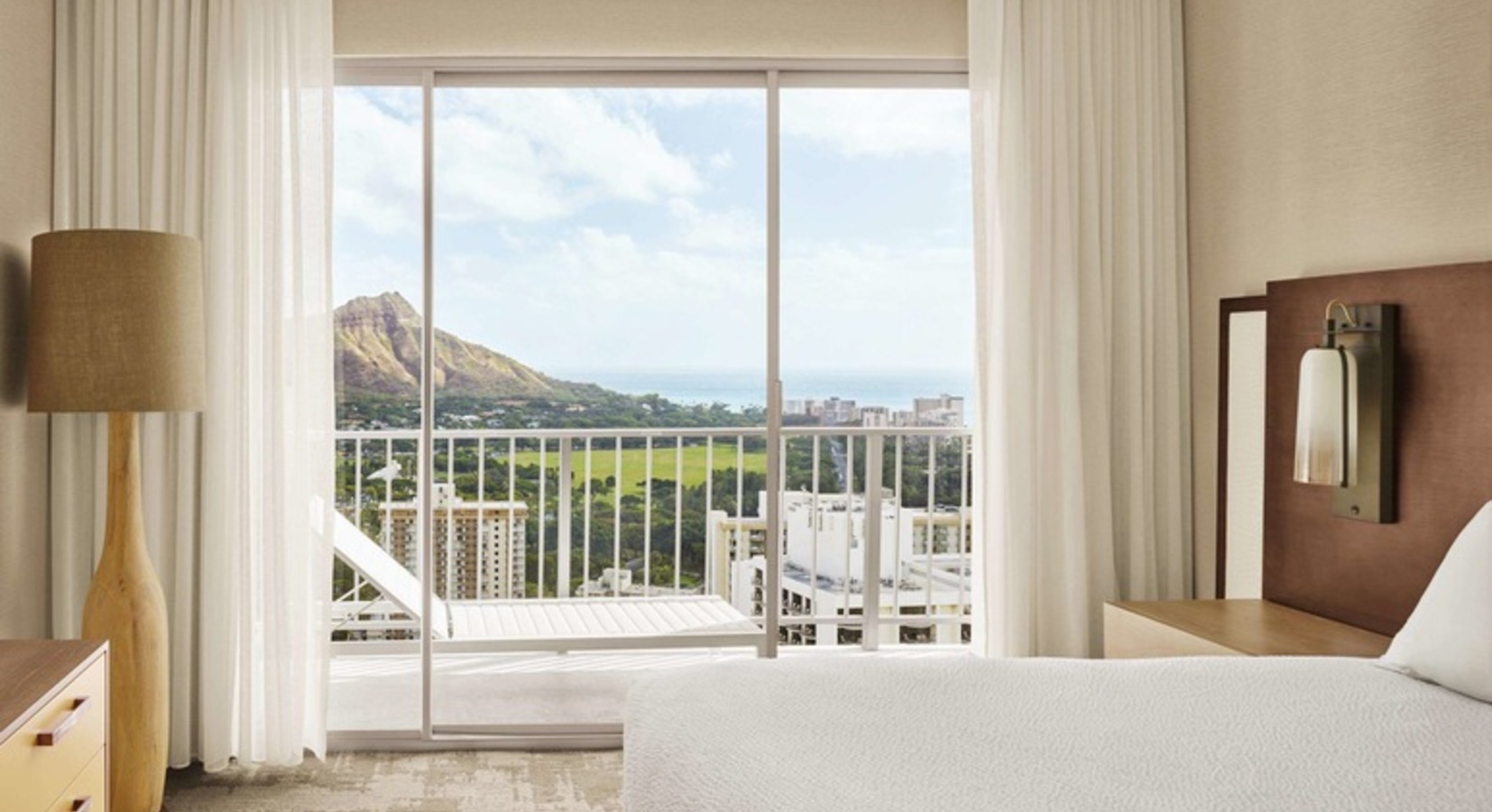 Mountain and Sea View Room