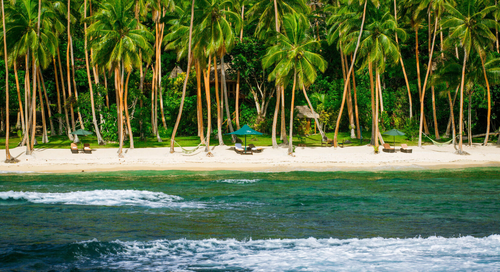 Beach seen from the Ocean