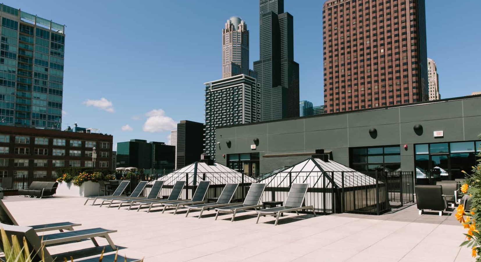 Roof terrace