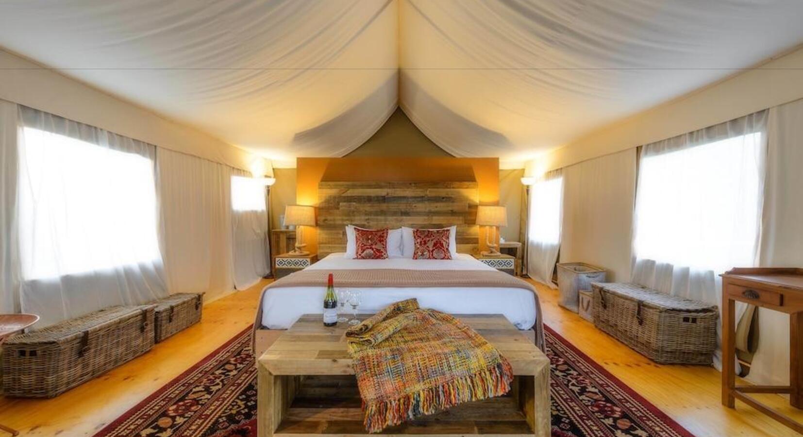 Glamping Tent - Bedroom 