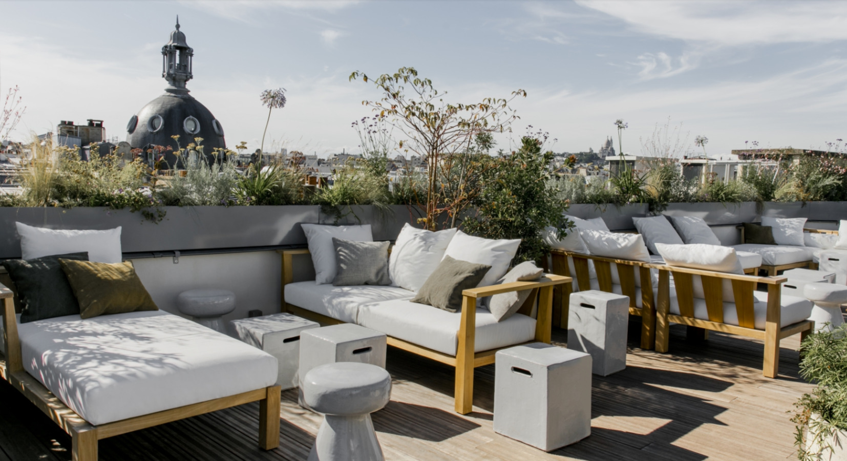 Roof terrace