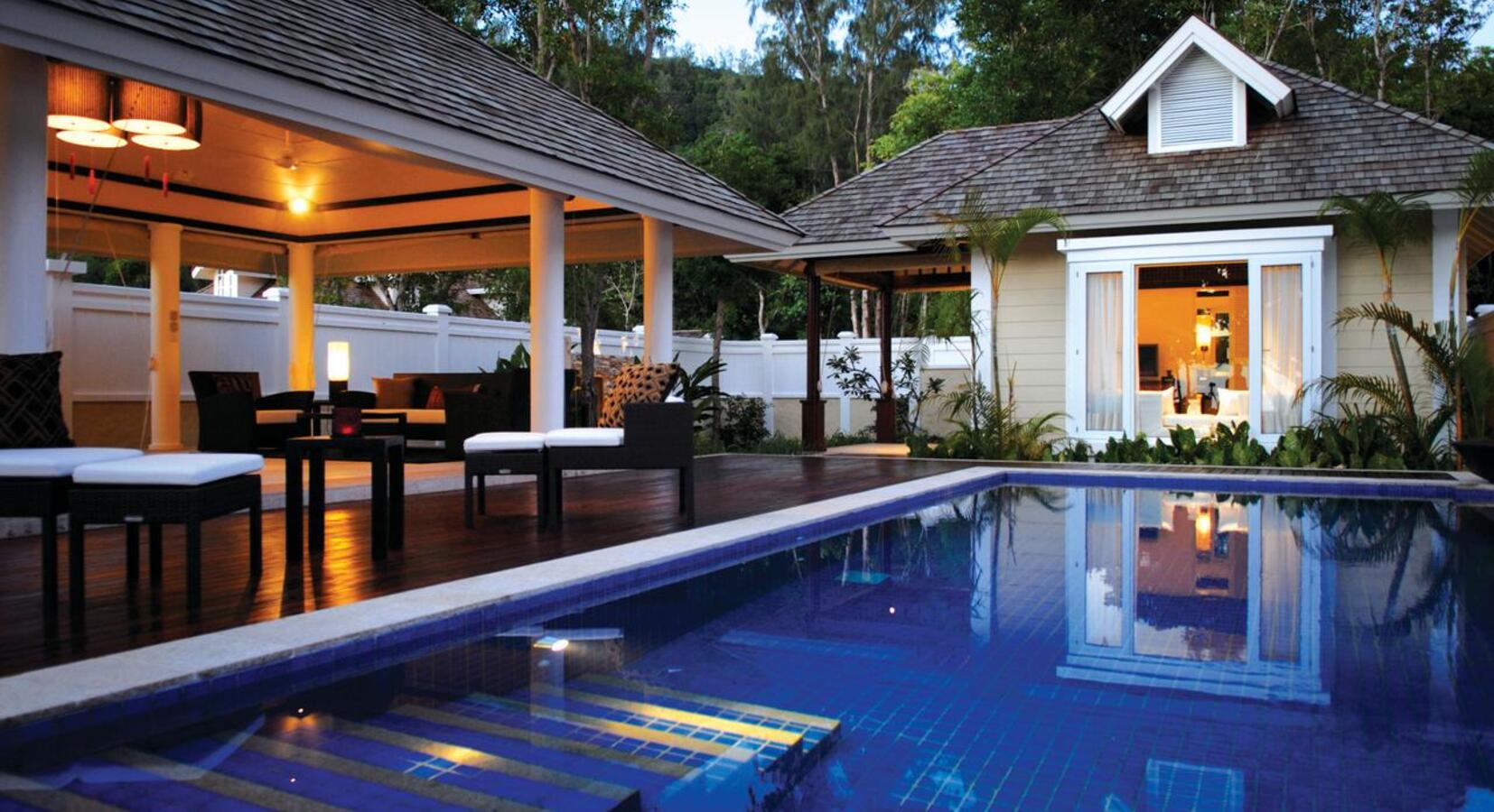 Two-bedroom villa with pool