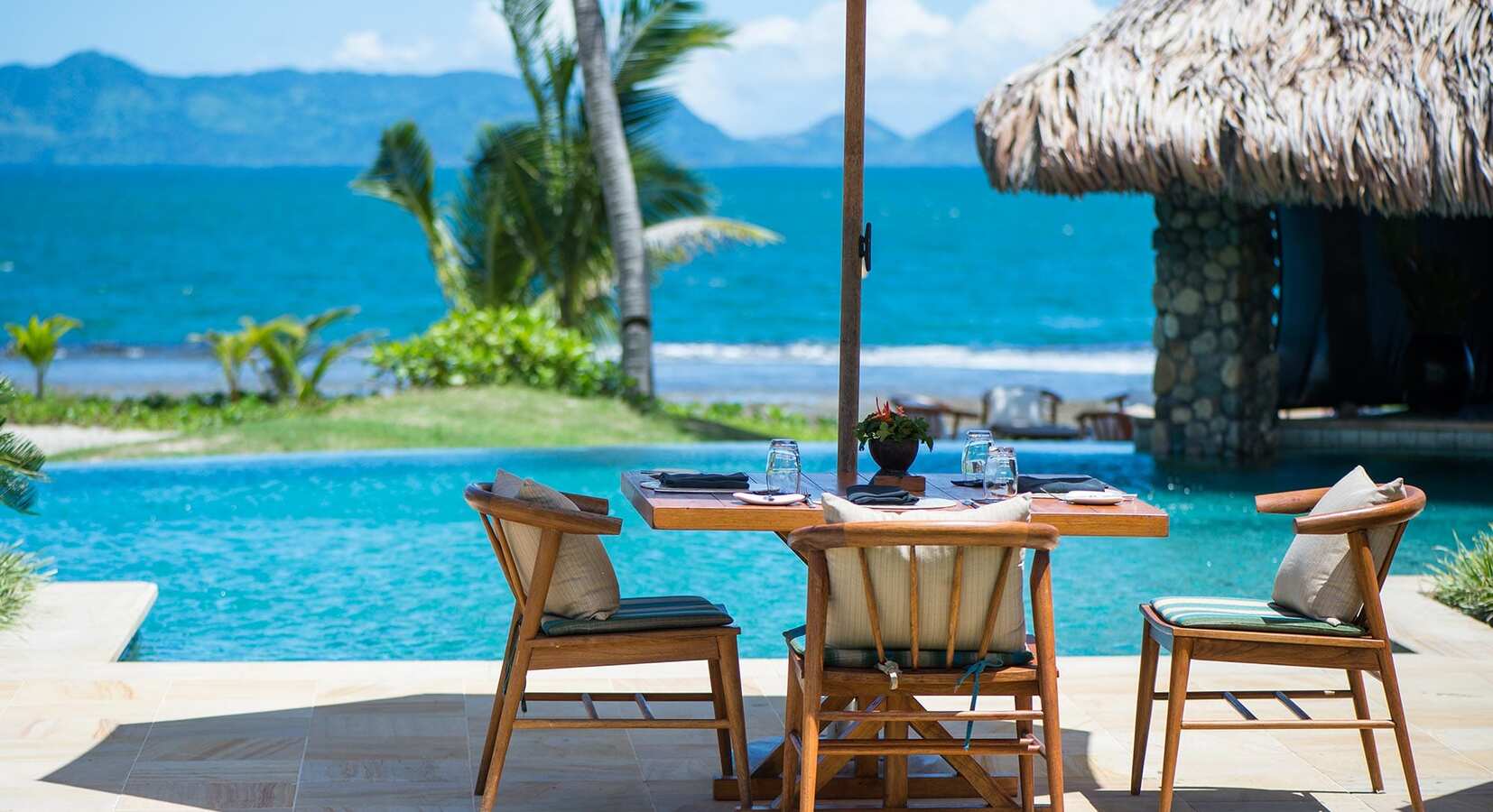 Poolside Dining