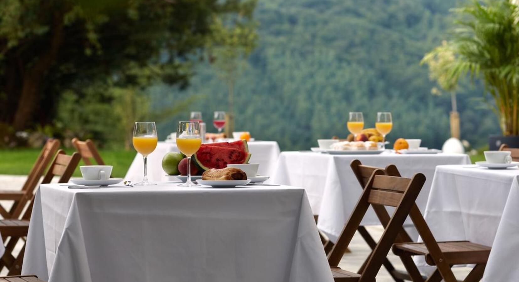 Breakfast on the terrace