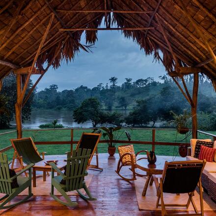 Hotel sit-out terrace