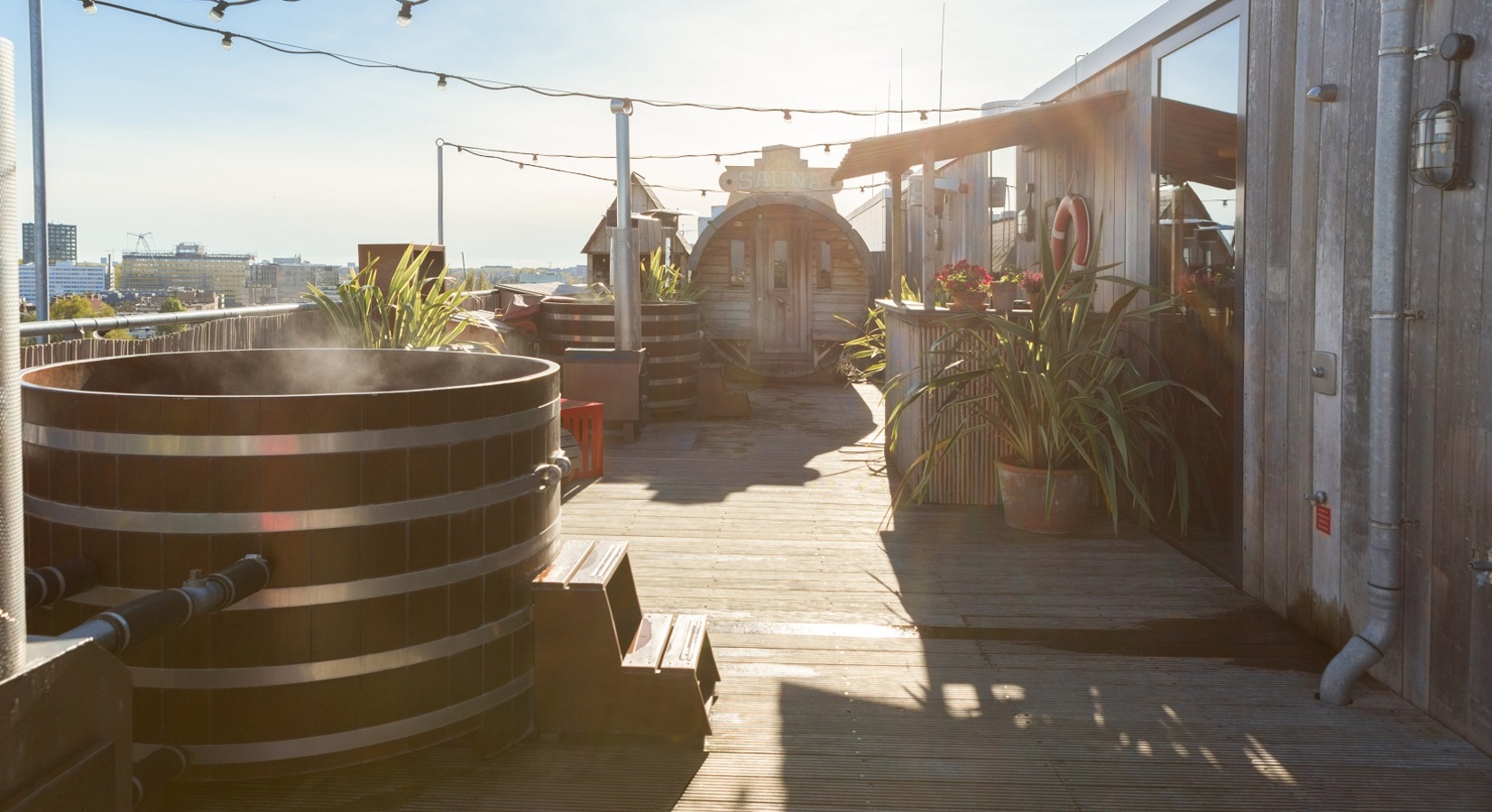 Rooftop Hot Tub