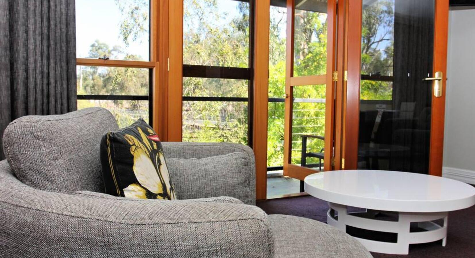 Sitting Room with Balcony