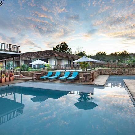 Pool and outdoor terrace 