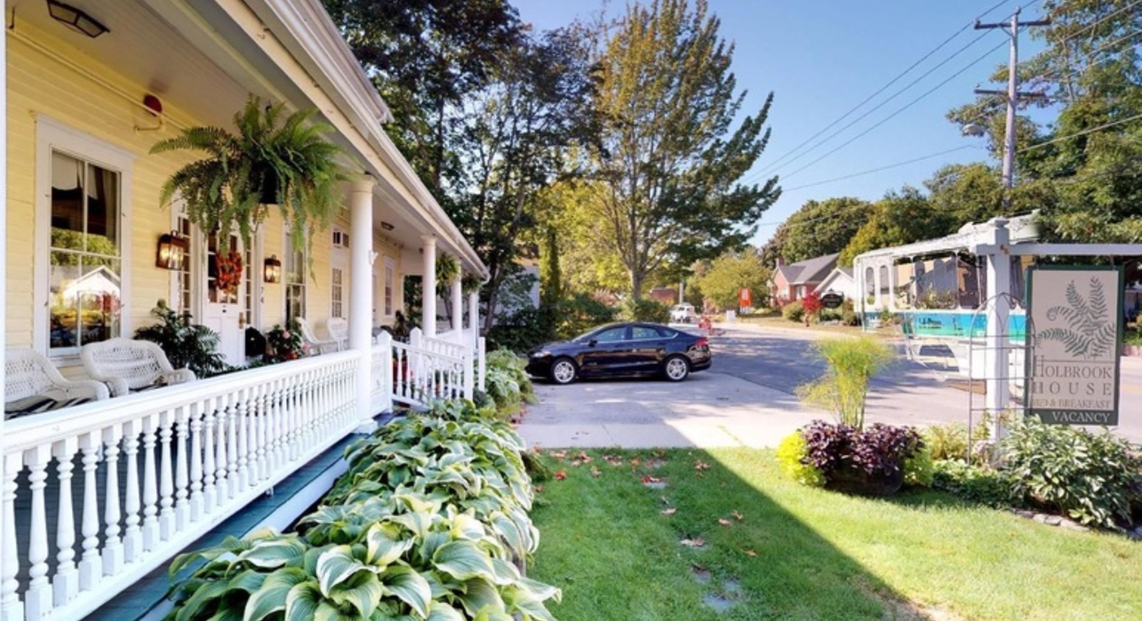 Porch and Street View