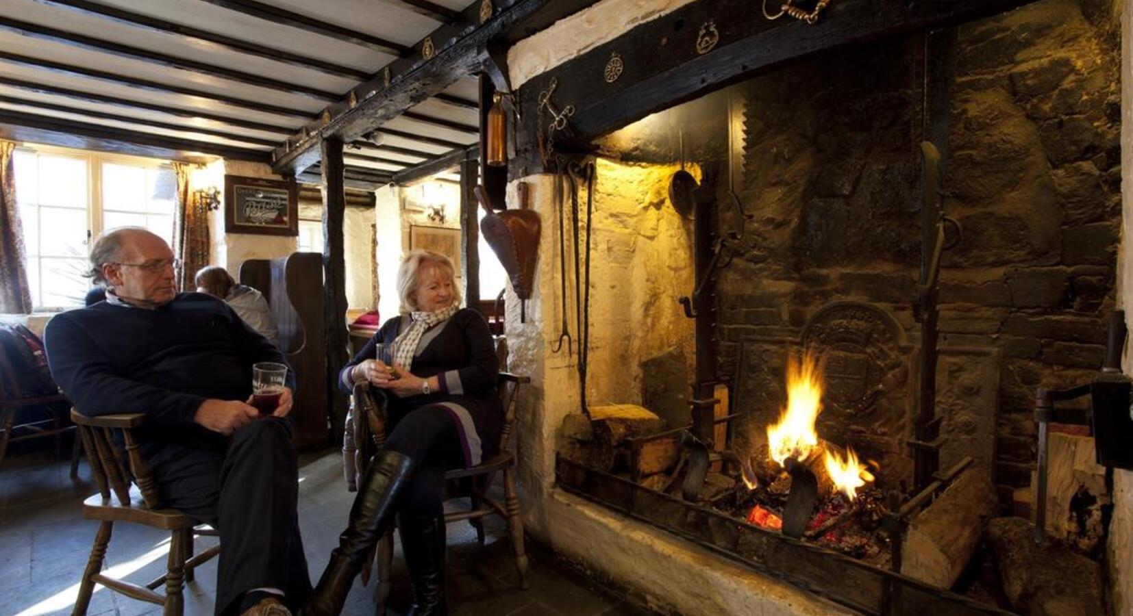 Cosy pub interior