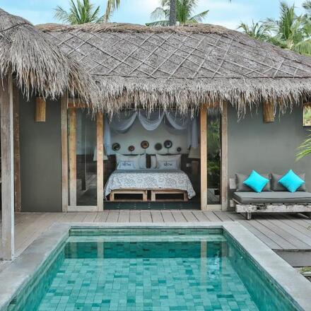 Thatched Villa with Pool 