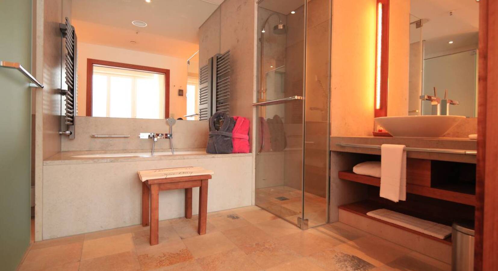 En suite bathroom