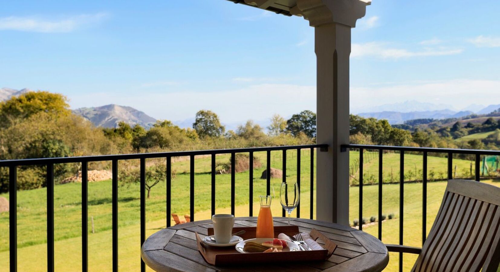 Balcony with a view