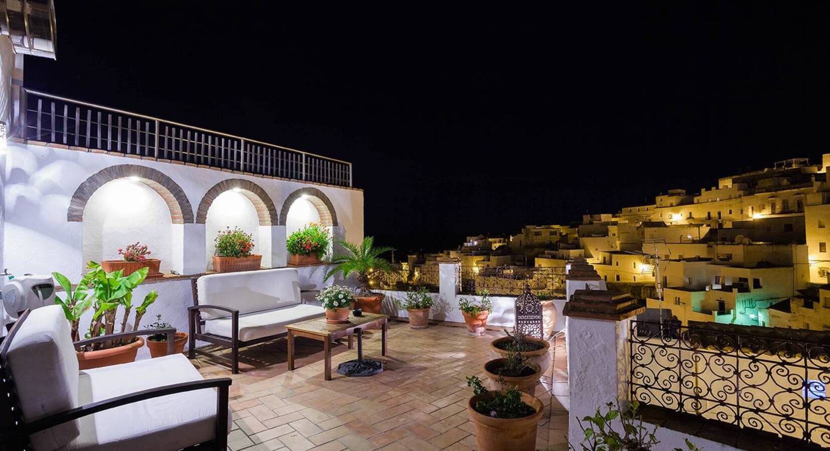 Terrace Night View