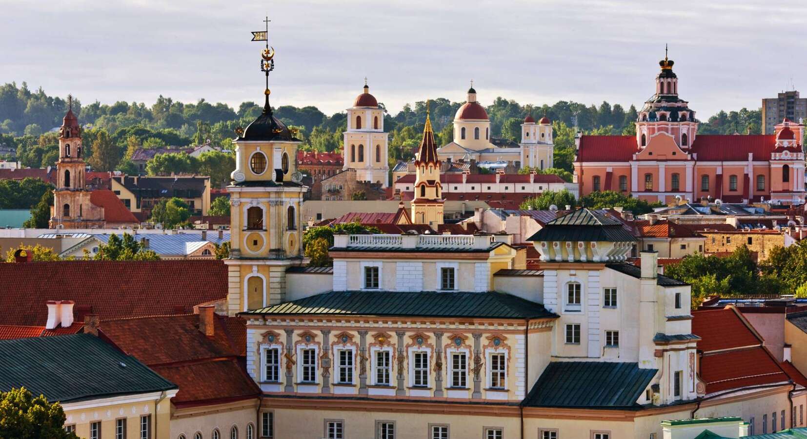 The Old Town of Vilnuis