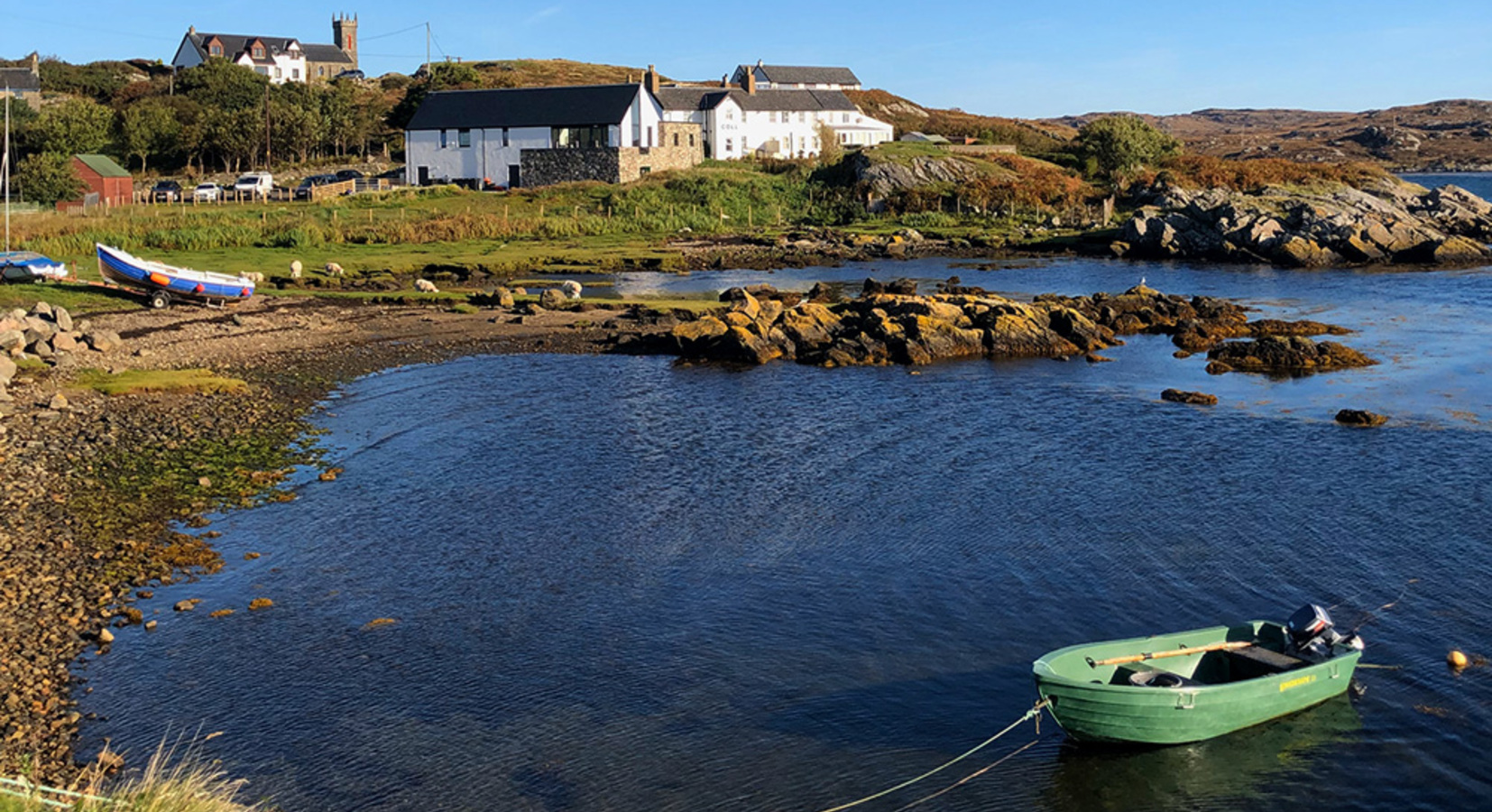 Coll Hotel from the old pier