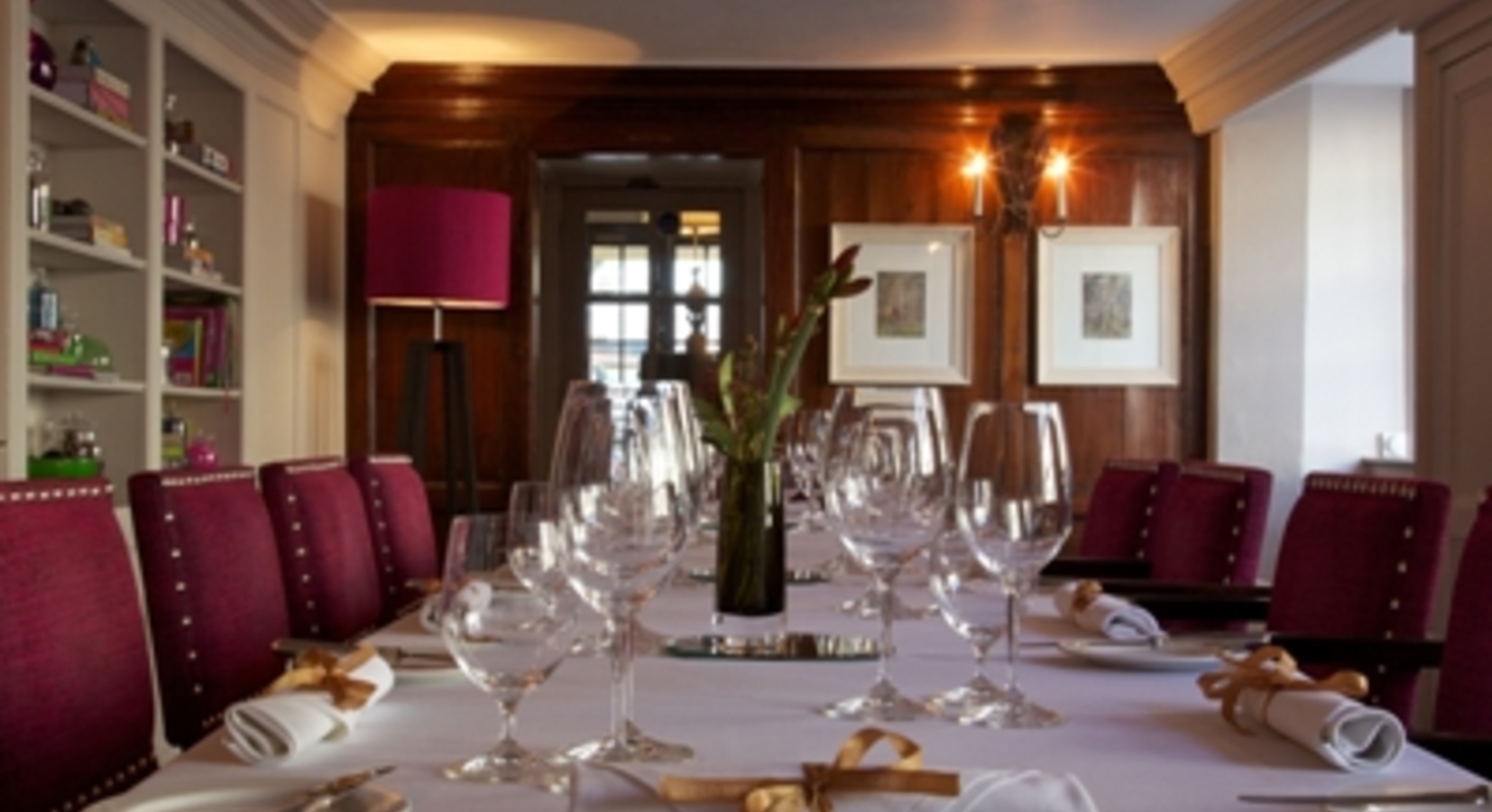 Dining Room at The Feathers Hotel in Woodstock