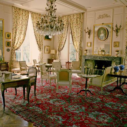 Grand Drawing room, unchanged since the wedding of the 4th Marquis in 1778