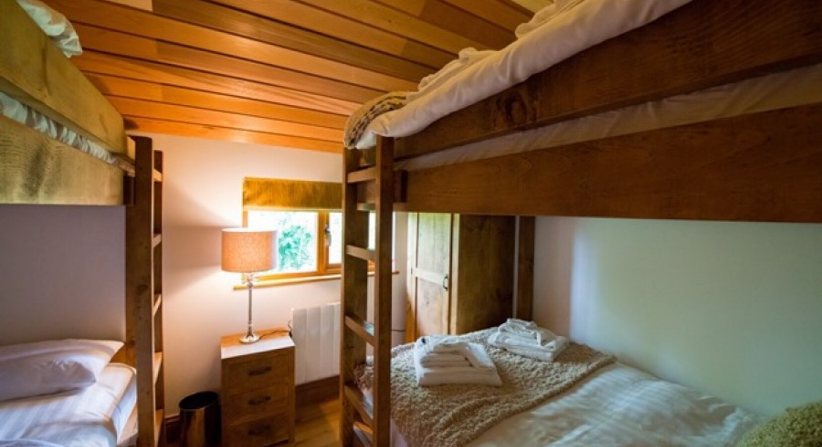 Lodge bunk room