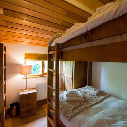 Lodge bunk room