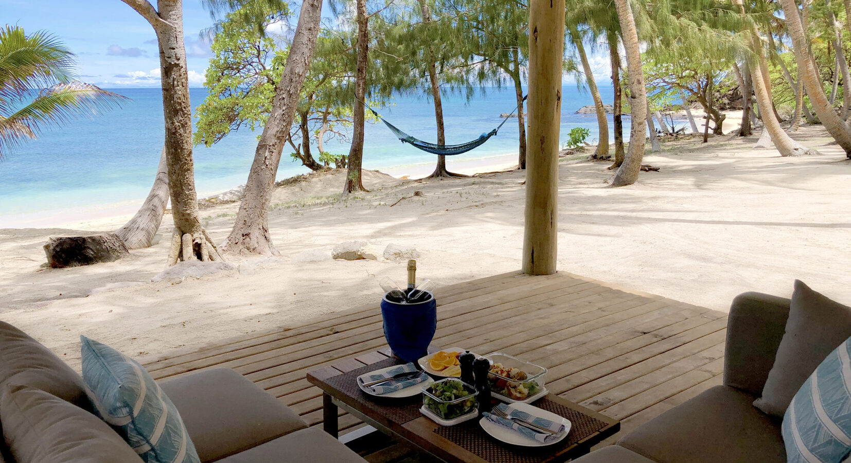 Beach Sitting Area