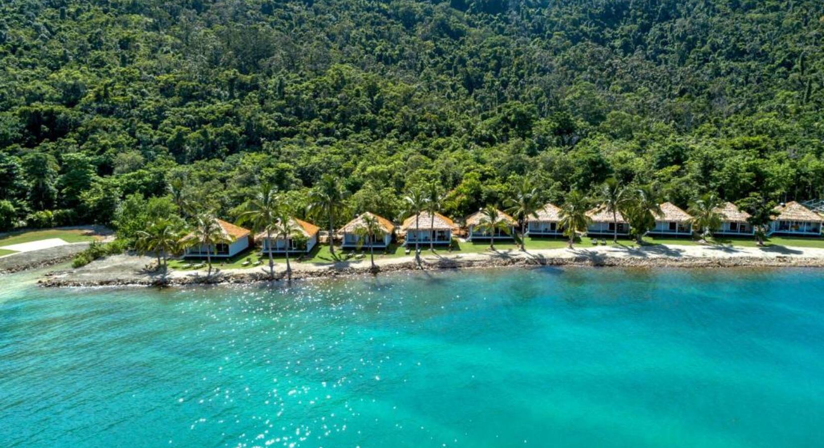 Villas seen from the Sea