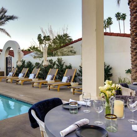 Poolside Dining