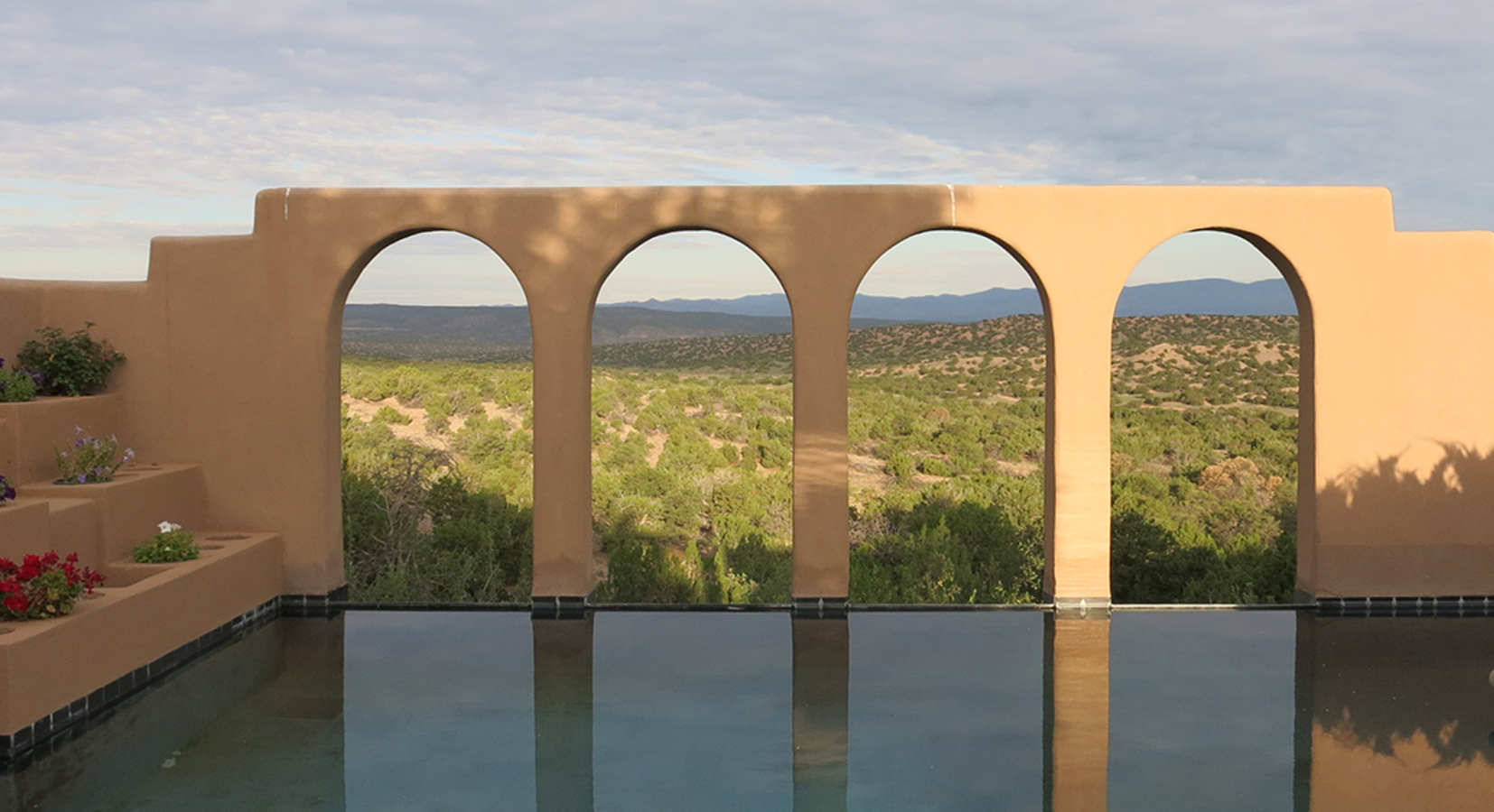 View from the hacienda terrace