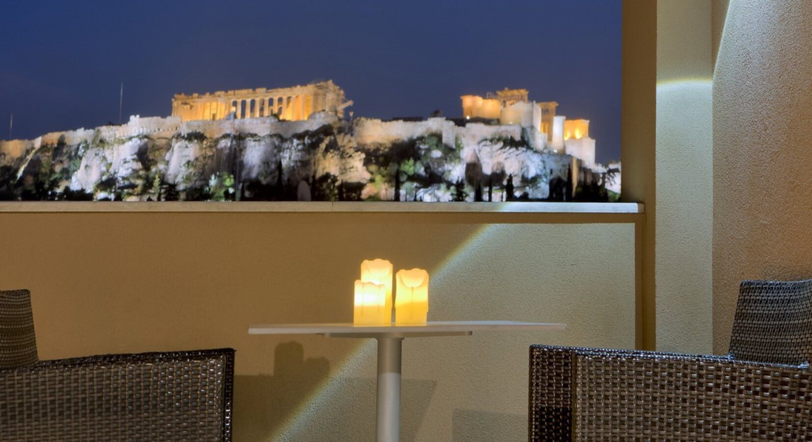 Balcony with a view