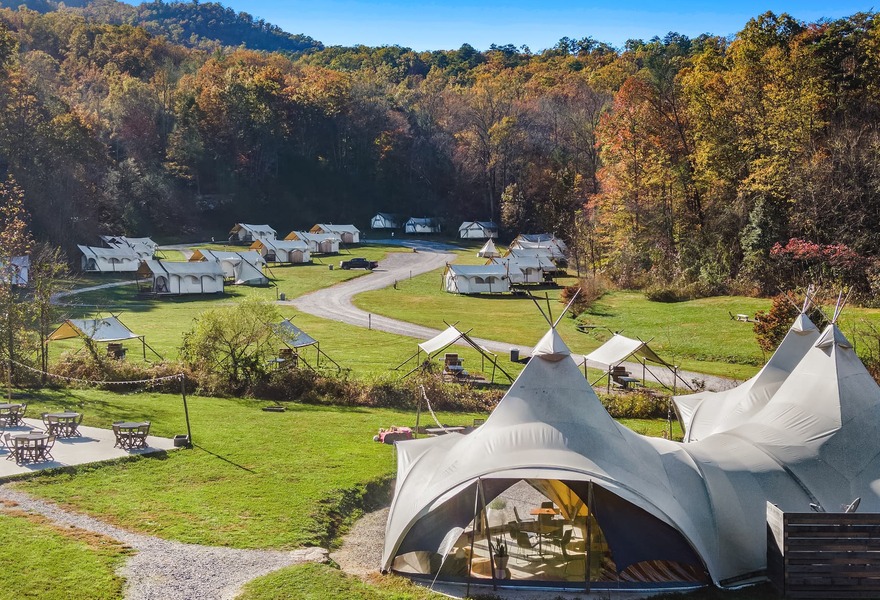 Under Canvas Great Smoky Mountains