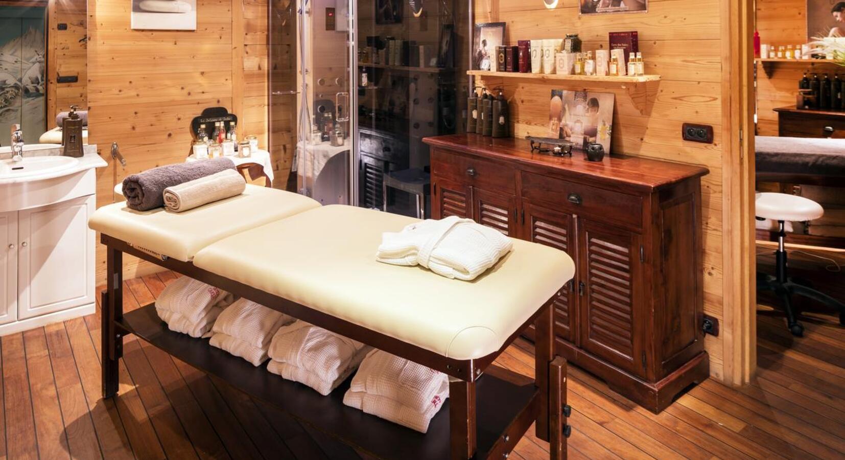 Massage and spa facilities