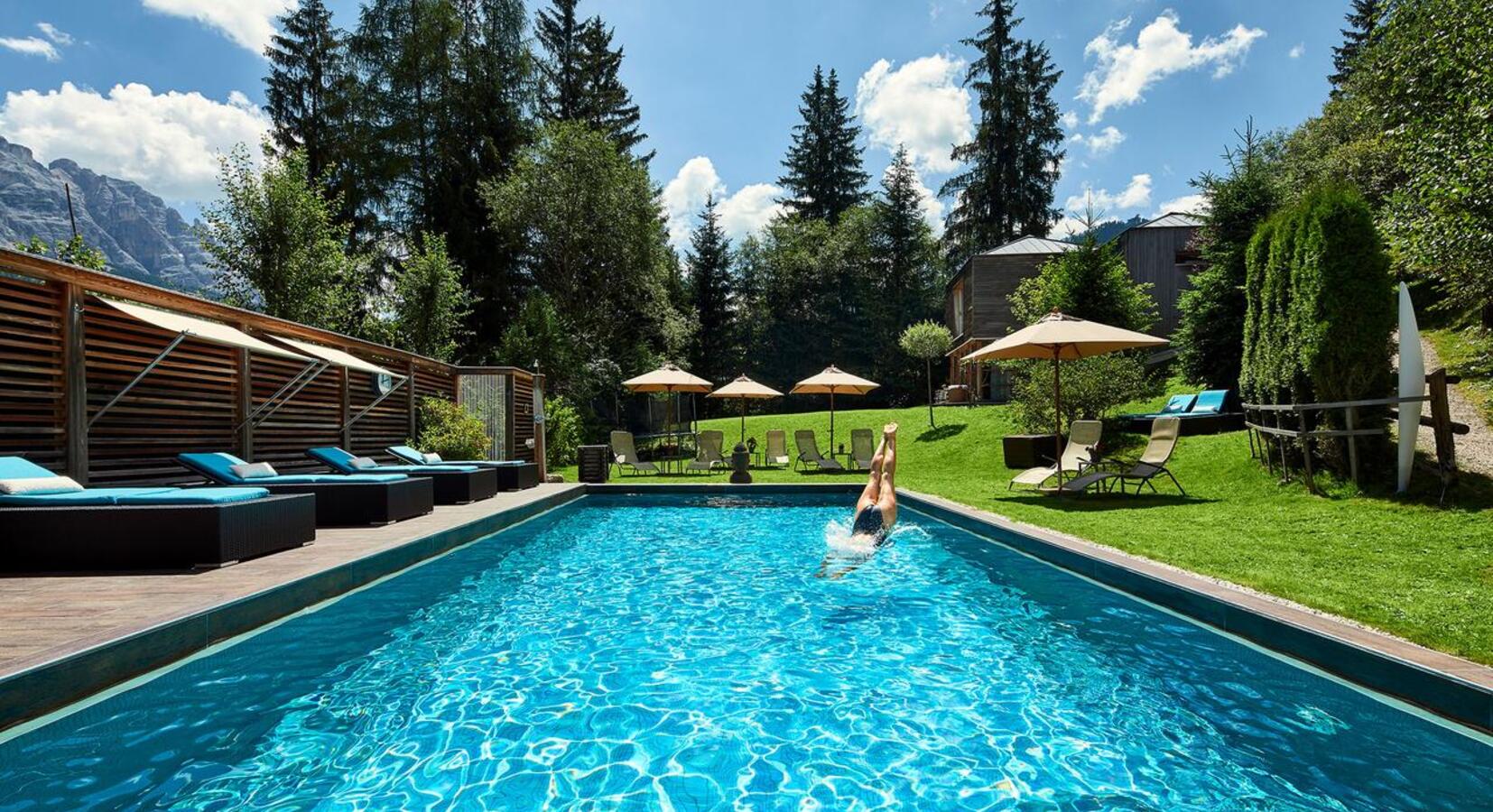 Hotel swimming pool