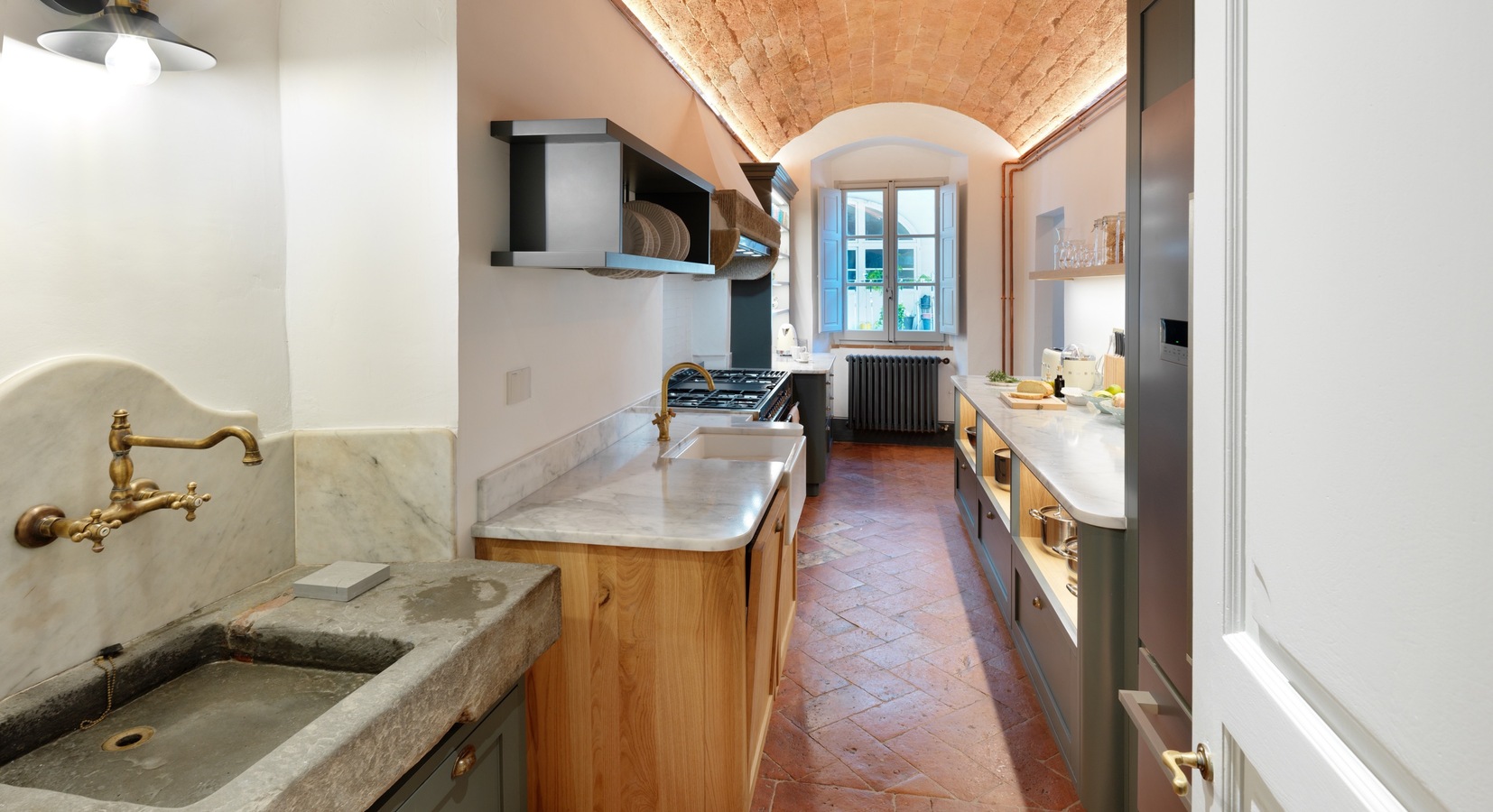 Kitchen at Palazzo Passerini