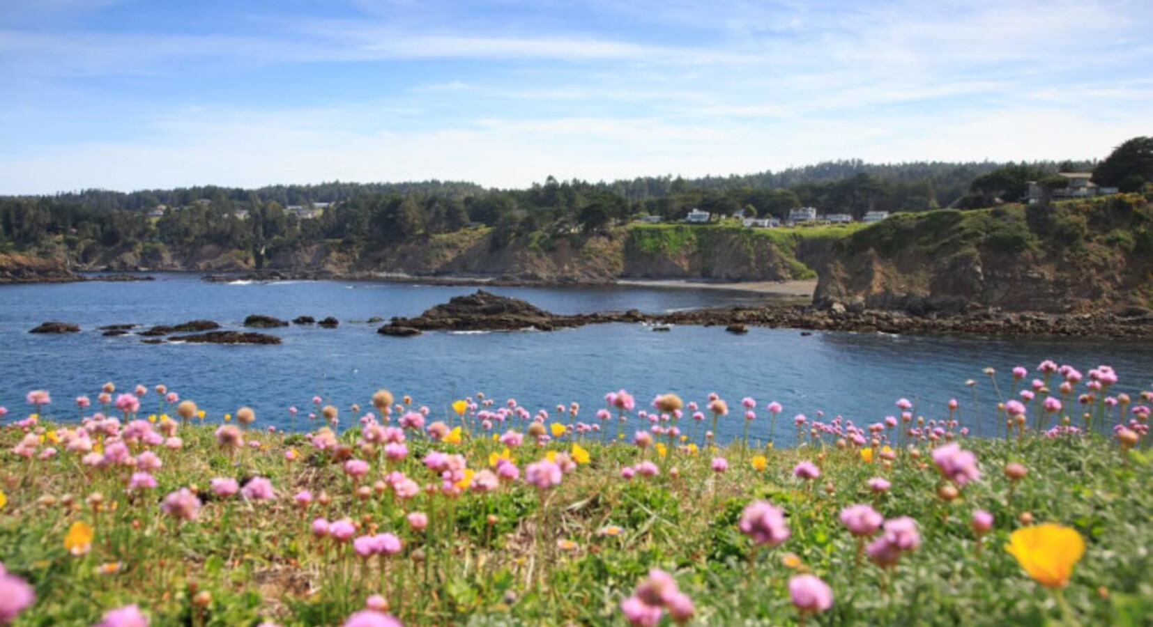 Clifftop setting