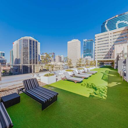 Rooftop Lounge Area