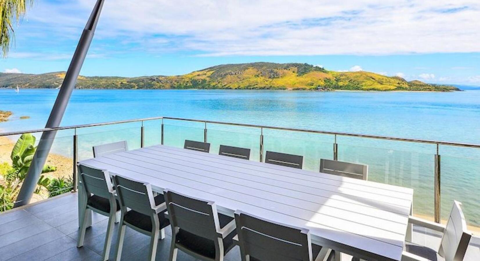 Balcony with Dining Table