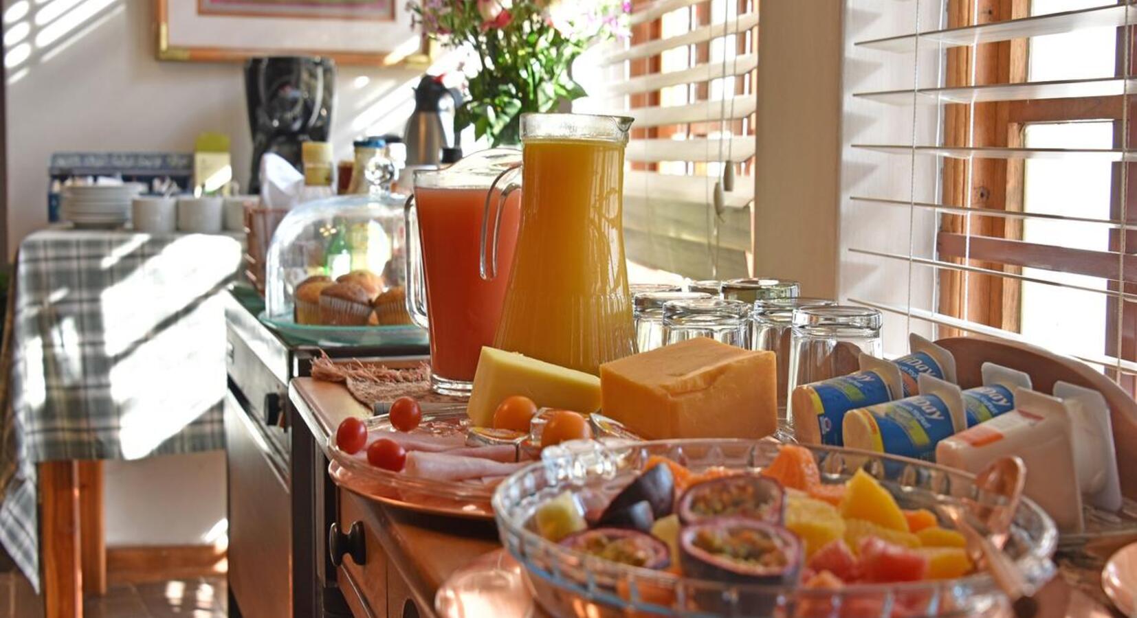 Breakfast spread