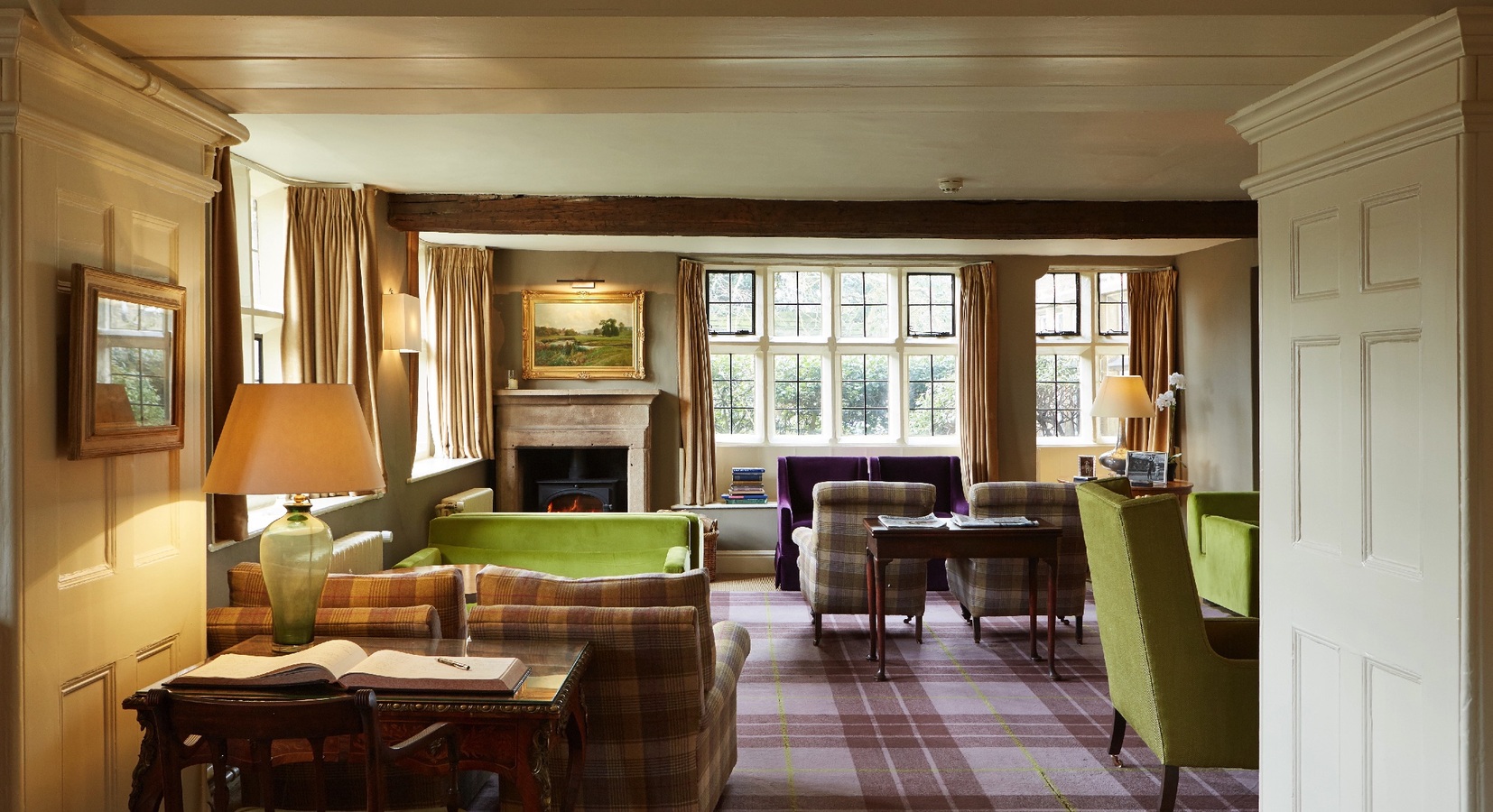 Hotel Lounge - The Peacock at Rowsley 