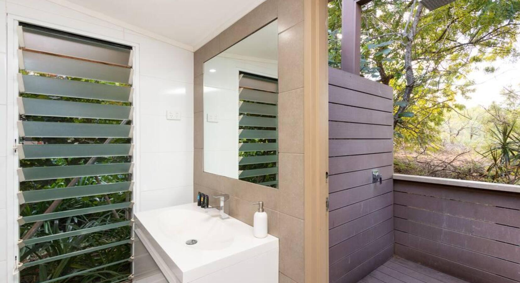 Bathroom with Outdoor Shower