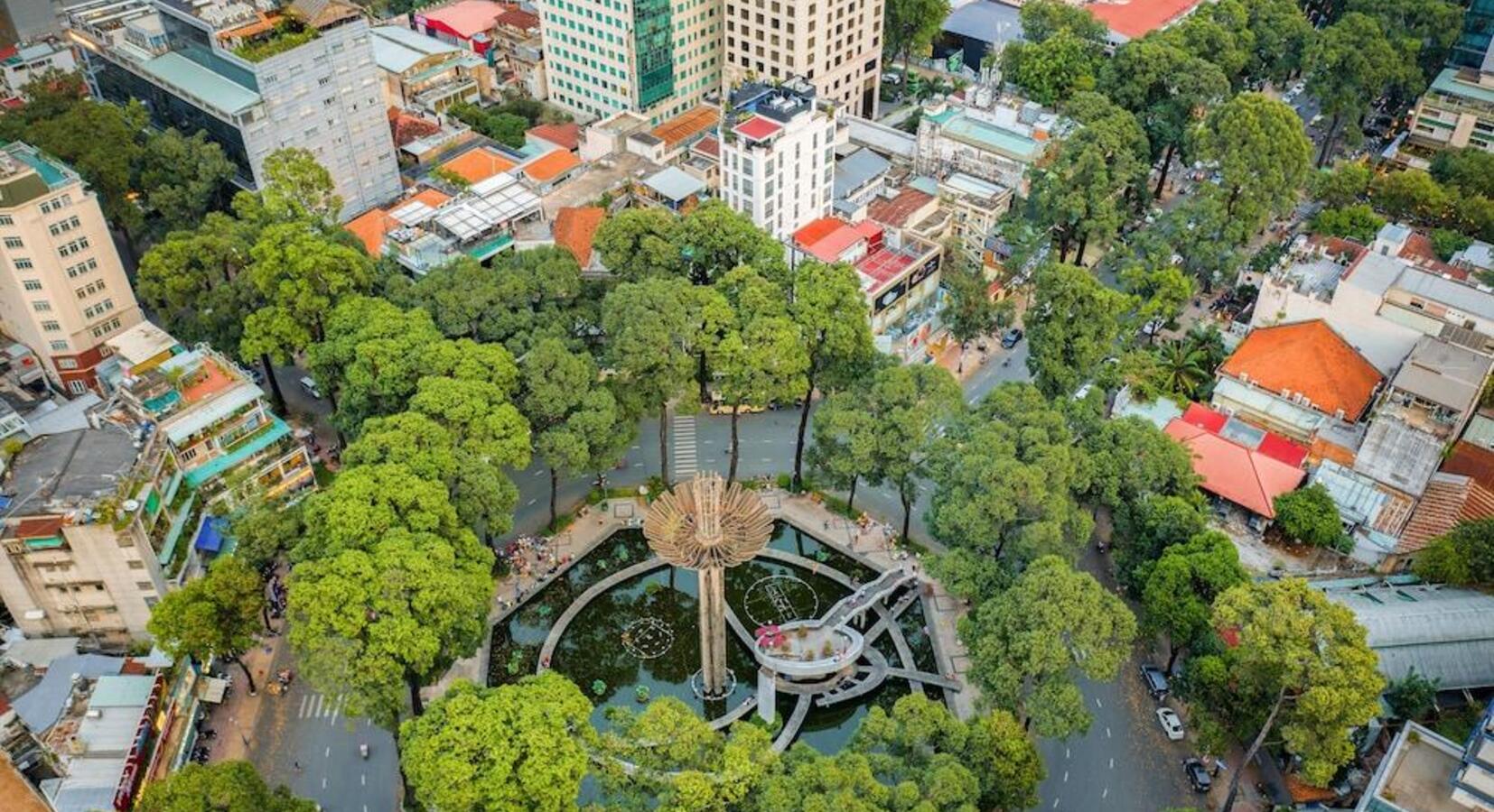 Aerial View of Hotel